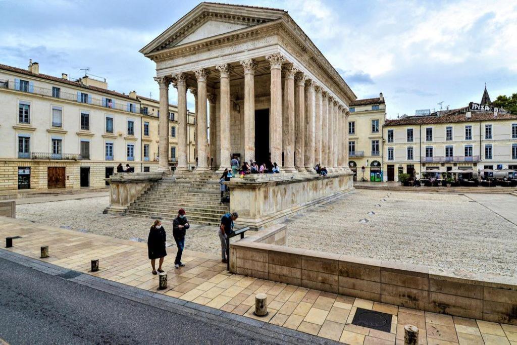 Gite Les Oliviers 10 Pers Piscine Au Calme 4 Etoiles Saint-Laurent-la-Vernède 外观 照片